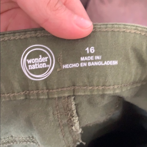 Dark Green bow jeans - Picture 4 of 4